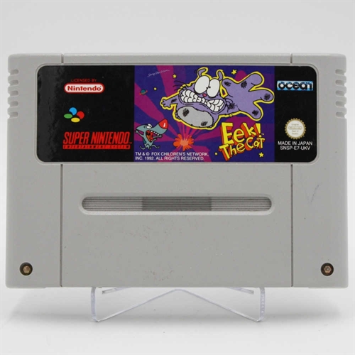 Eek The Cat - SNES - Cartridge - (UKV) (B Grade) (Used)